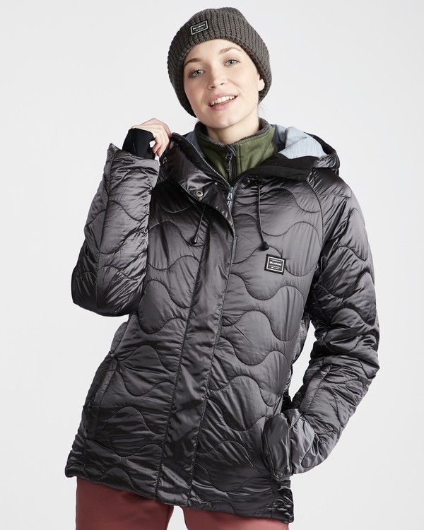 0 Bliss - Snow Jacket for Women Gray Q6JF05BIF9 Billabong