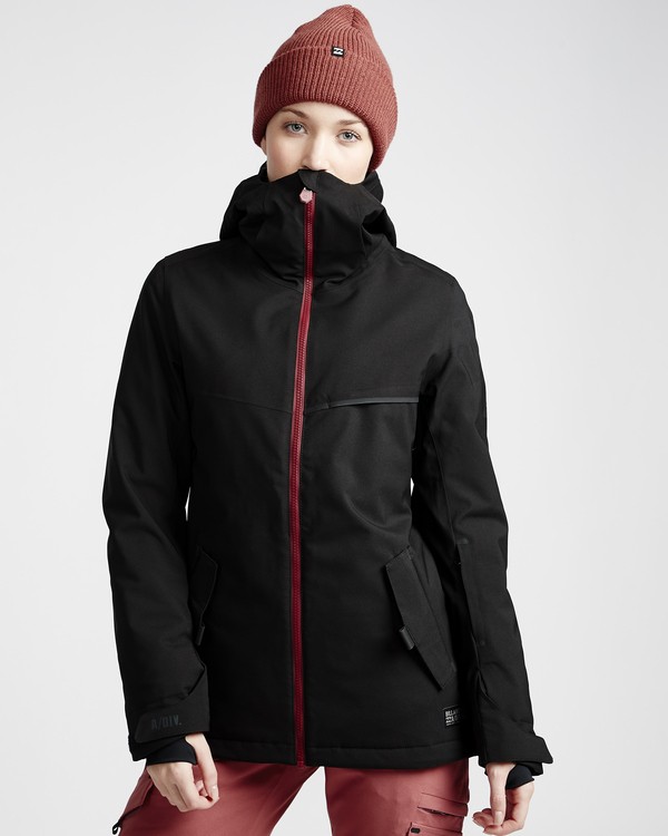 0 Eclipse - Snow Jacket for Women Black Q6JF13BIF9 Billabong