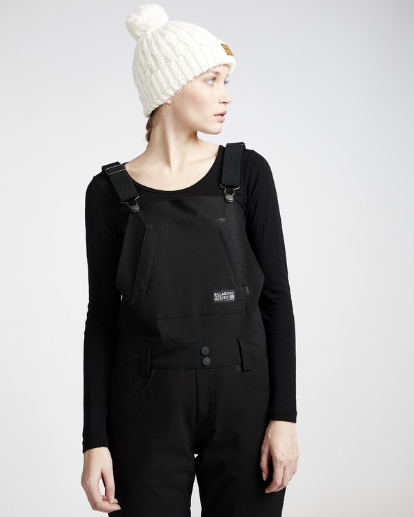 0 Riva - Adiv Bib Snow Trousers for Women Black Q6PF05BIF9 Billabong