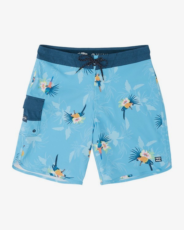 0 73 Airlite 19" - Performance Board Shorts for Men Blue S1BS07BIP0 Billabong