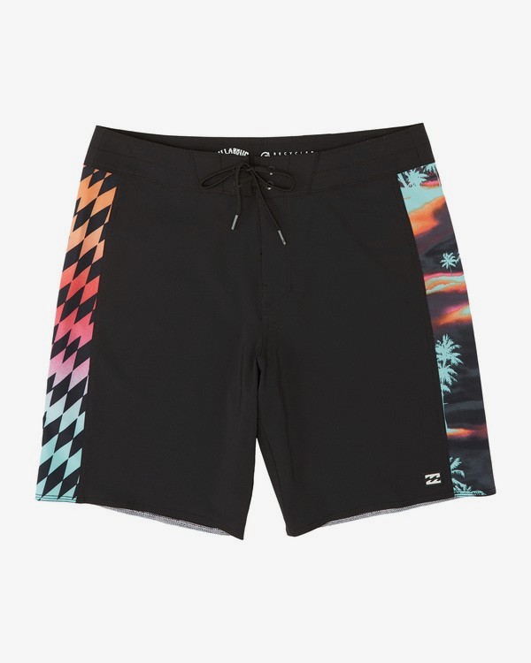 0 D Bah Pro 19" - Printed Board Shorts for Men Black S1BS30BIP0 Billabong