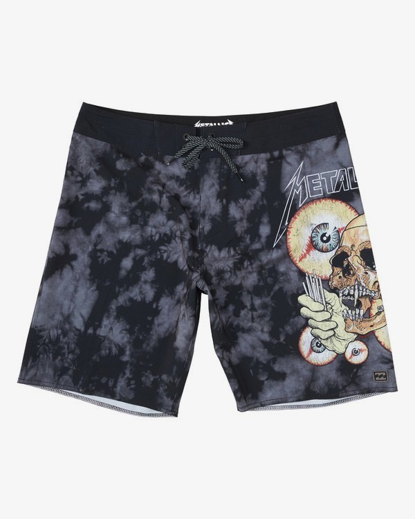 0 Shortest Straw 19" - Printed Board Shorts for Men Black S1BS85BIP0 Billabong