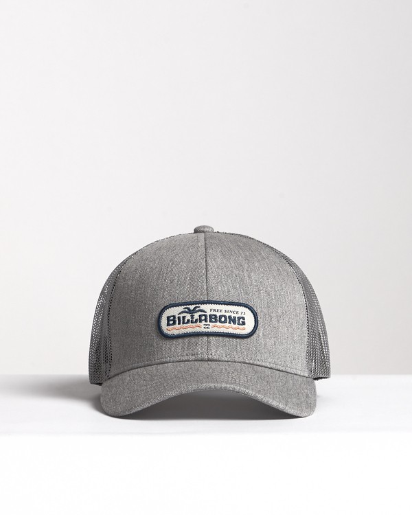 0 Walled - Trucker Hat for Boys Gray S2CT03BIP0 Billabong
