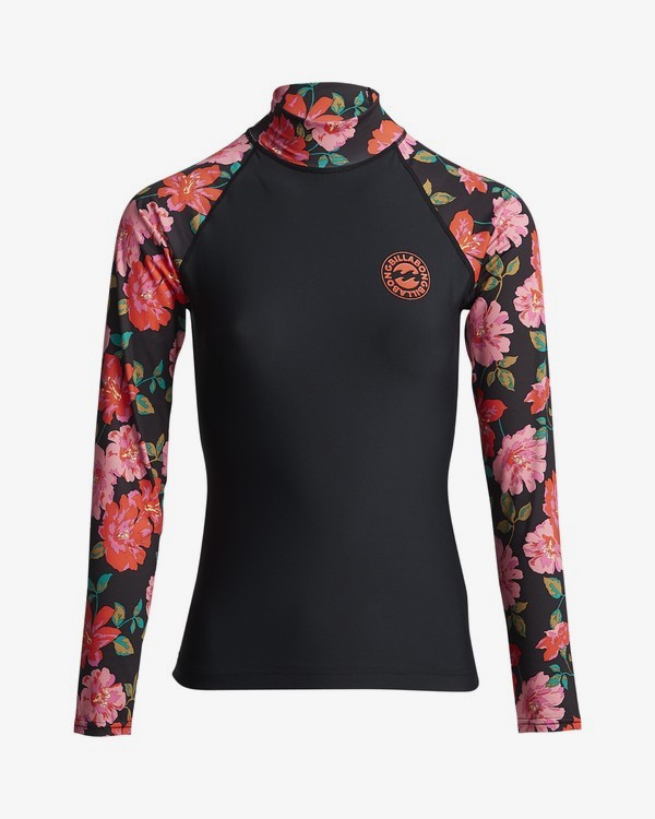 Flower Long Sleeve Rash Vest for Women Billabong