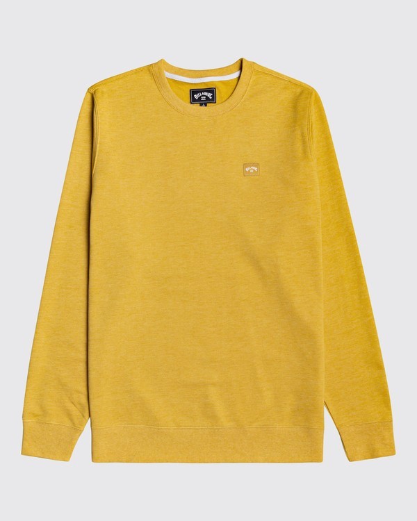 0 All Day - Sweatshirt for Men Yellow U1FL03BIF0 Billabong