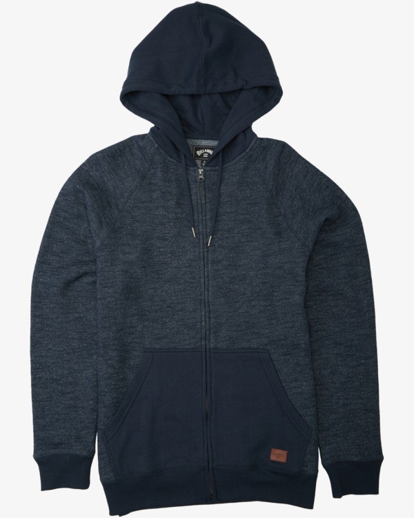 0 Balance Zip - Hoodie for Men Blue U1FL23BIF0 Billabong