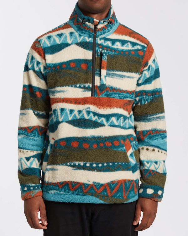 Adventure Division Collection Boundary Mock Neck Mock Neck Fleece for