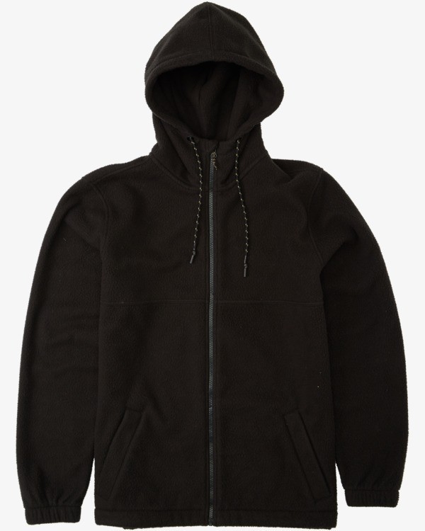 0 Adventure Division Collection Boundary Zip Sherpa - Zip-Up Fleece for Men Black U1FL37BIF0 Billabong