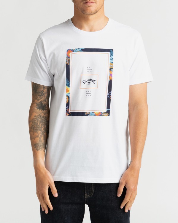 0 Tucked - T-Shirt for Men White U1SS64BIF0 Billabong