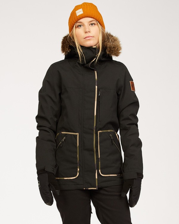 0 Into The Forest - Jacket for Women Black U6JF25BIF0 Billabong