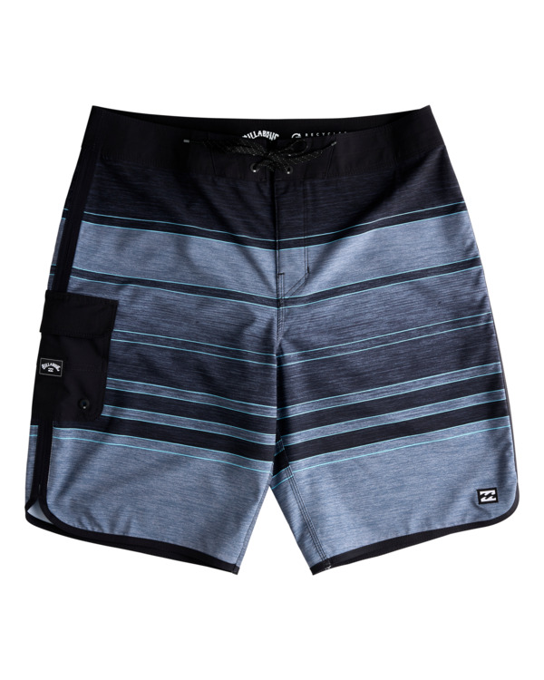 0 73 Stripe Pro 19" - Cal&ccedil;&otilde;es de banho pelo joelho para Homem Black W1BS43BIP1 Billabong
