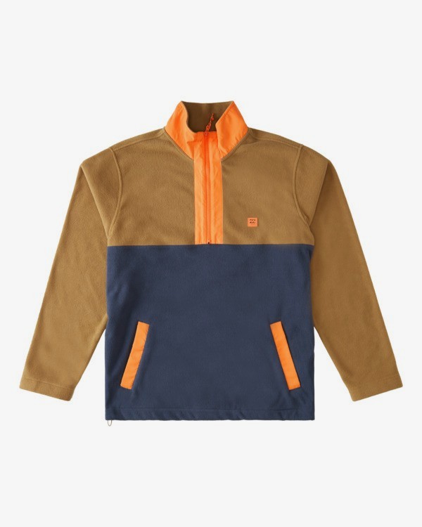 0 Boundary Lite - Polar Fleece Jacket for Men Blue W1FL24BIP1 Billabong