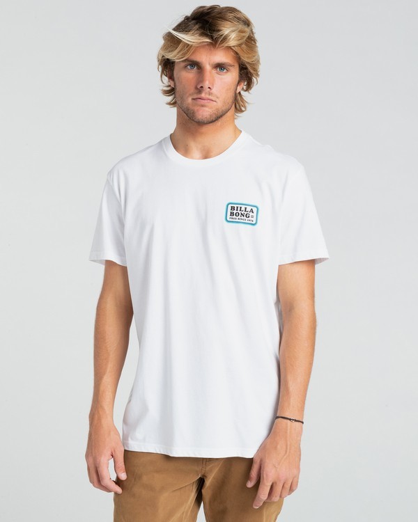 0 Walled - T-shirt para Homem White W1SS32BIP1 Billabong
