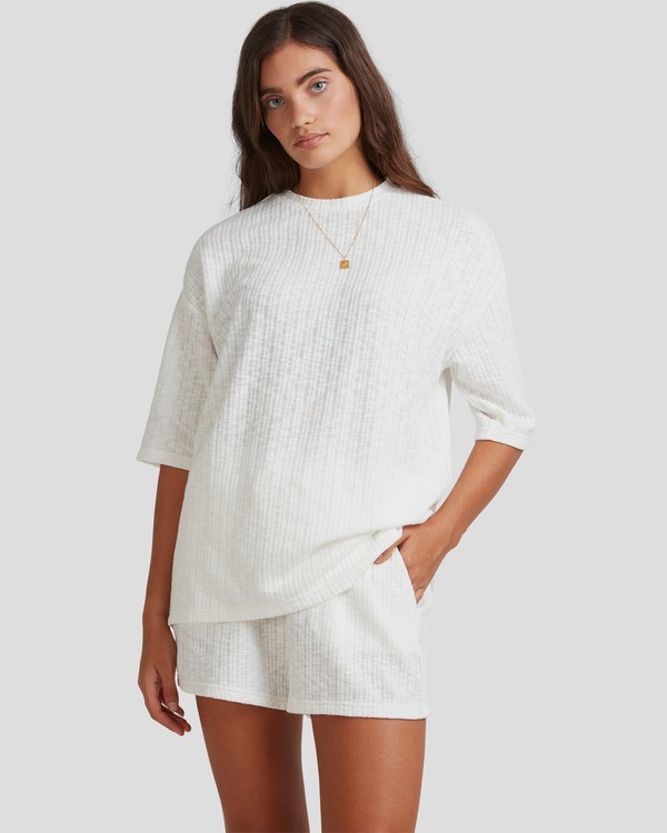 0 Sunset - Oversized Top for Women White W3KT50BIP1 Billabong