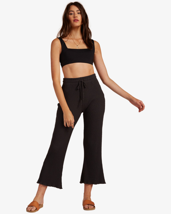 0 Come Through - Knitted Trousers for Women Black W3PV21BIP1 Billabong
