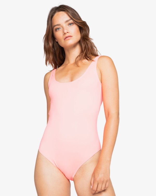 0 Sol Searcher Tanker - One-Piece Swimsuit for Women Pink W3SW03BIP1 Billabong