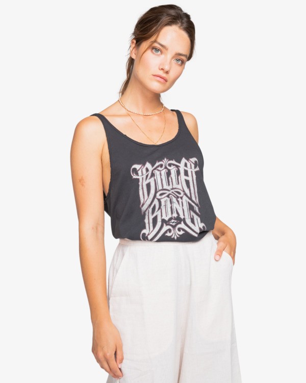 0 Double Trouble - Tank Top for Women Black W3TT12BIP1 Billabong