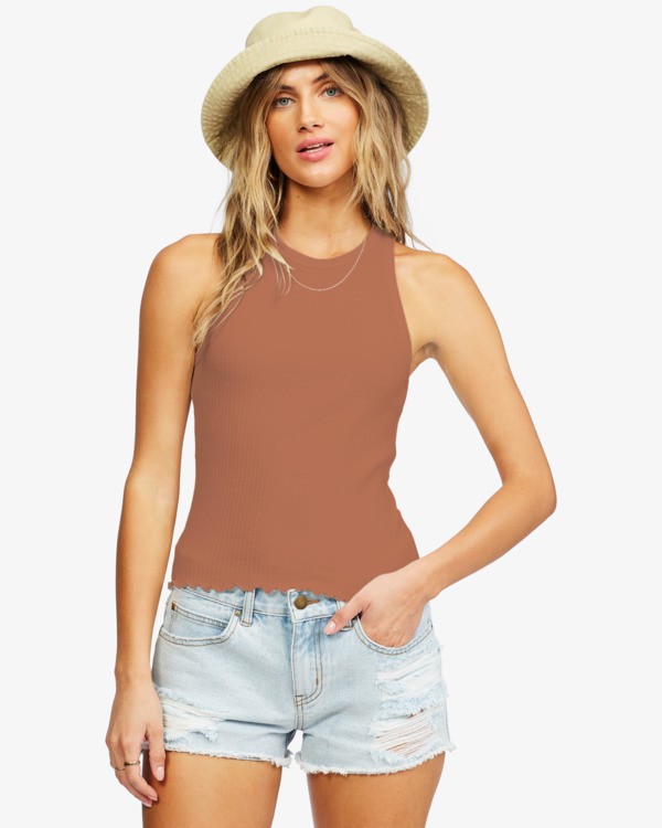 0 Tomboy - Vest Top for Women Orange X3KT22BIS1 Billabong