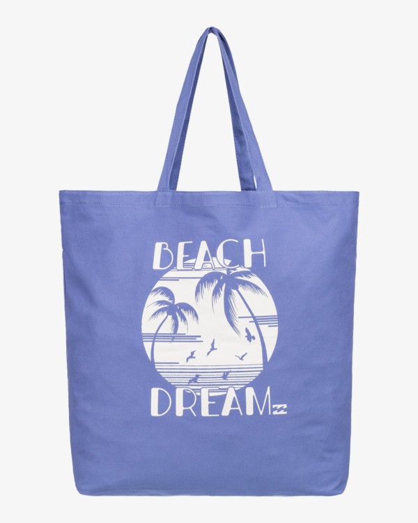 0 Surf Tote - Organic Tote Bag for Women Blue X9BG01BIS1 Billabong