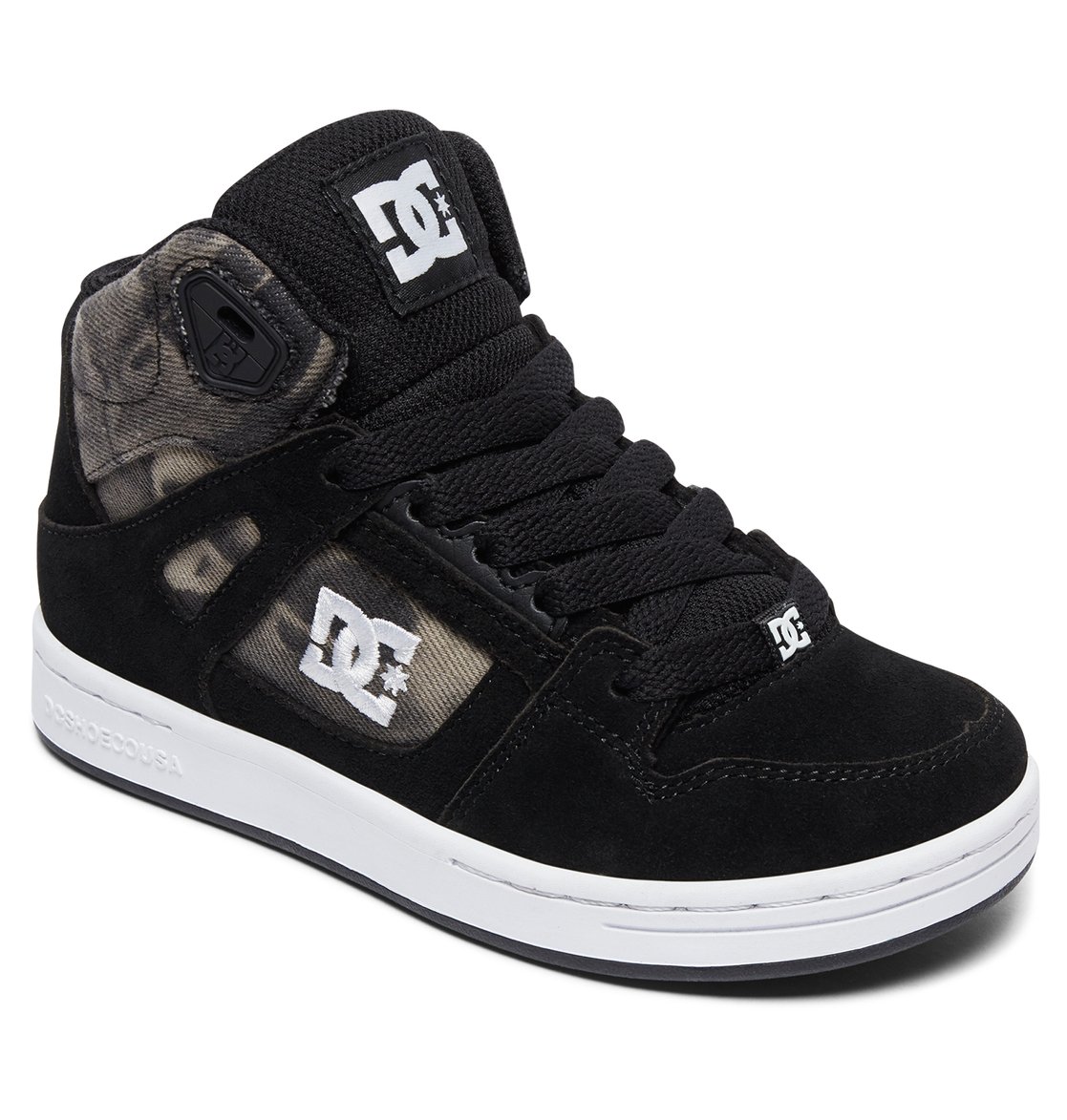 Kid�s Rebound SE High Top Shoes ADBS100204 DC Shoes