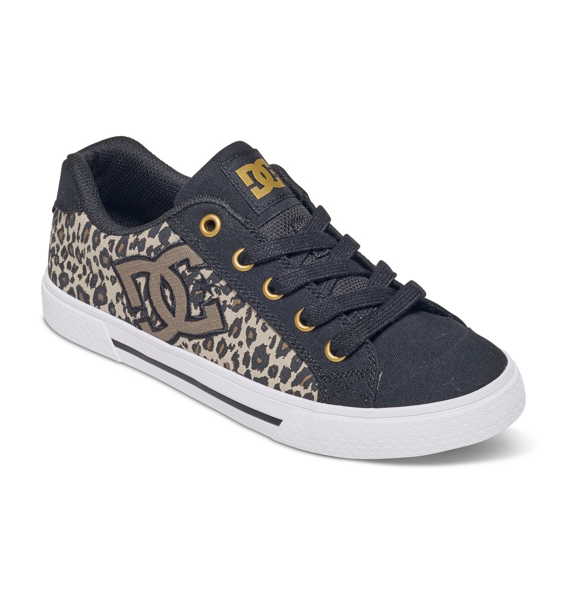 dc leopard print shoes
