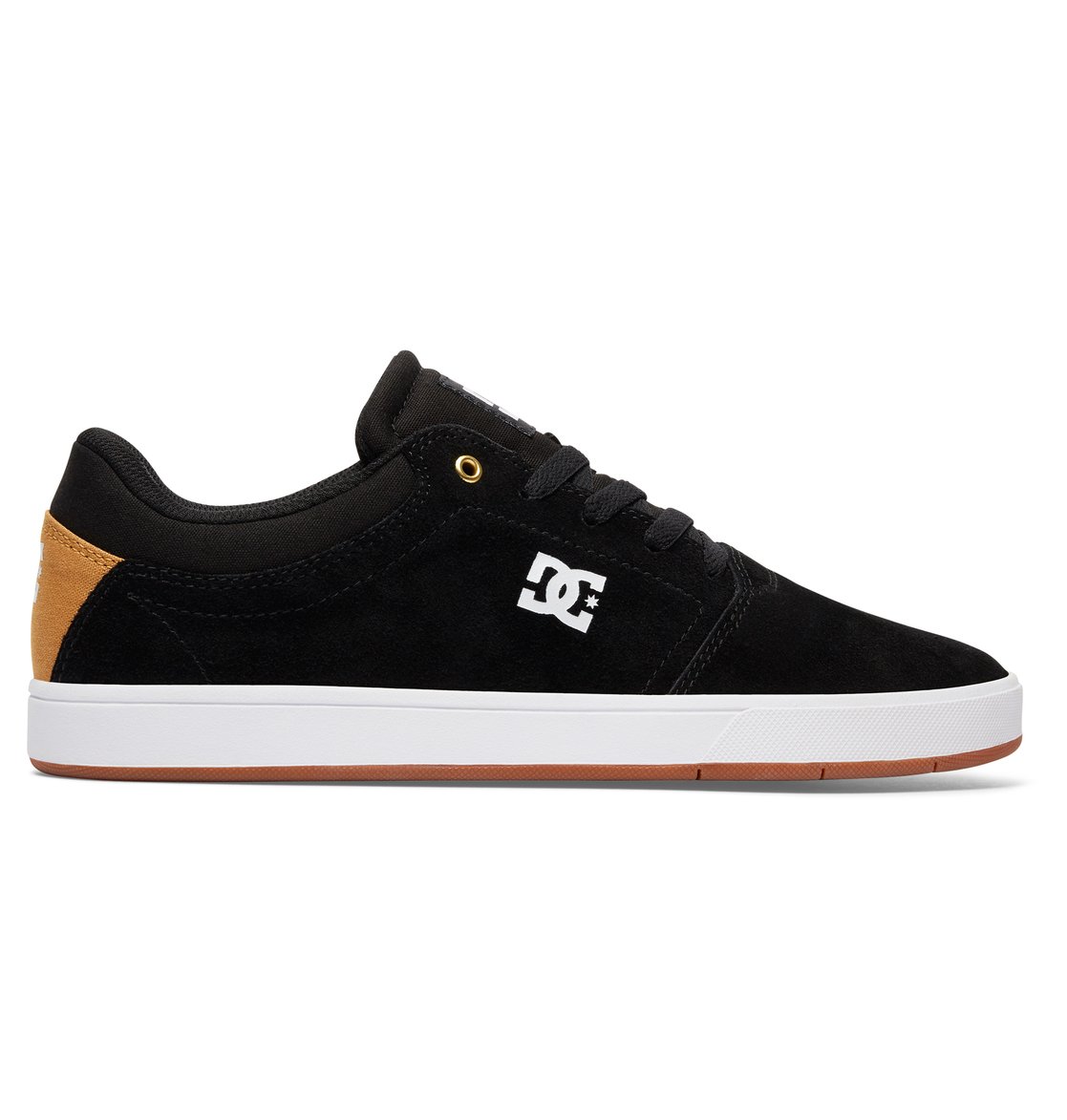 black and gold dc shoes