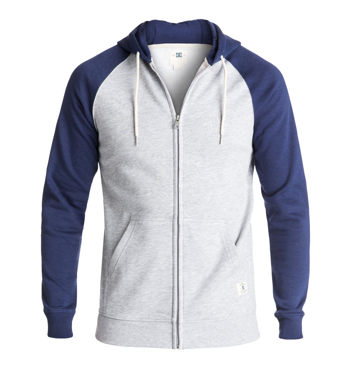 raglan zip hoodie