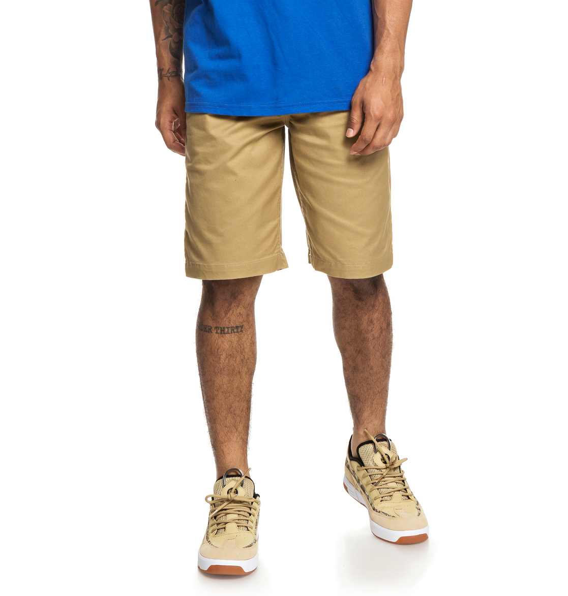 chino shorts shoes