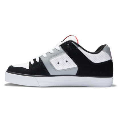 dc shoes black and grey