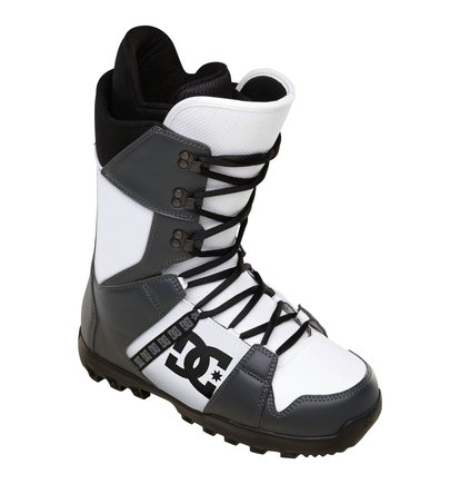 dc white snowboarding boots
