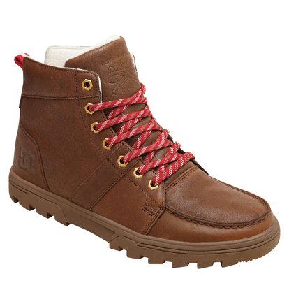 dc men's woodland leather boots