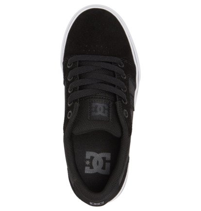 dc shoes black and grey