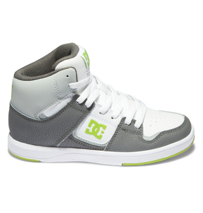 DC Cure - High-Top Leather Skate Shoes for Boys  ADBS700089