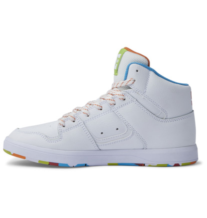 DC Cure - High-Top Leather Skate Shoes for Boys  ADBS700089