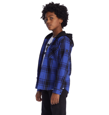 Ruckus Ed - Long Sleeve Hooded Shirt for Boys  ADBWT03011