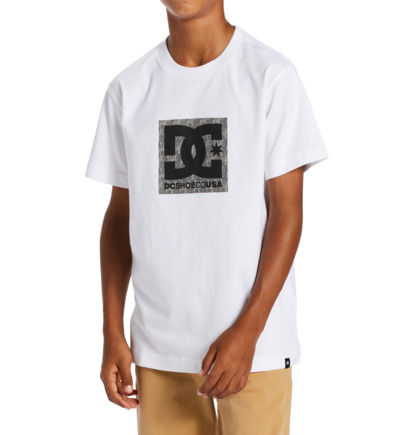 DC Square Star Fill - Short Sleeve T-Shirt for Boys 8-16  ADBZT03176