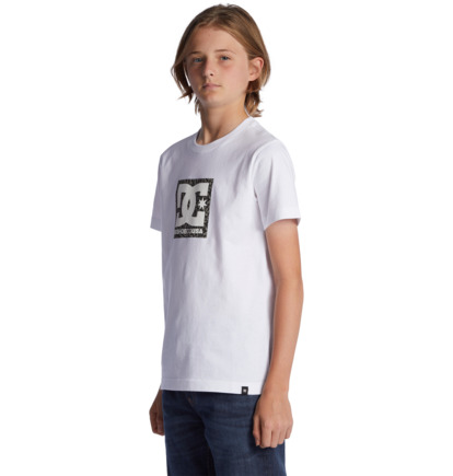 DC Square Star Fill - Short Sleeve T-Shirt for Boys 8-16  ADBZT03176