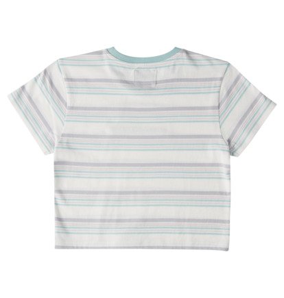 Effortless Stripe - Cropped T-Shirt for Women  ADJKT03009