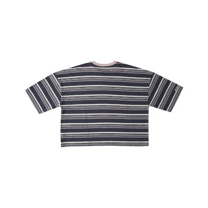 Effortless Stripe - Cropped T-Shirt for Women  ADJKT03019