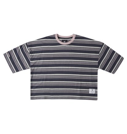 Effortless Stripe - Cropped T-Shirt for Women ADJKT03019