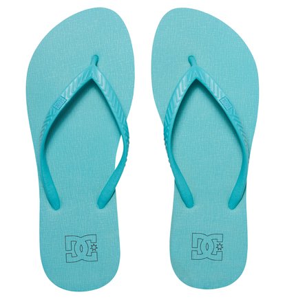 aqua flip flops