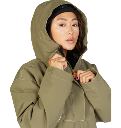 Women's Savvy 10K Insulated Snowboard Anorak Jacket