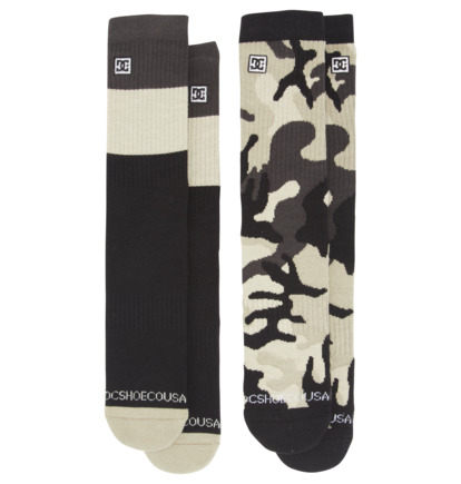 DC Seasonal 2 Pack - Crew Socks for Men  ADYAA03141