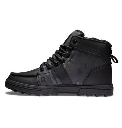 Woodland Leather Lace-up Winter Boots for Men  ADYB700033