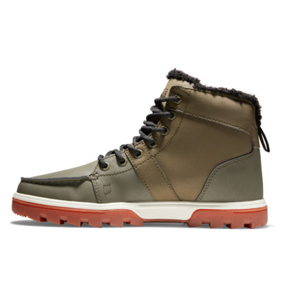 Woodland Leather Lace-up Winter Boots for Men  ADYB700033