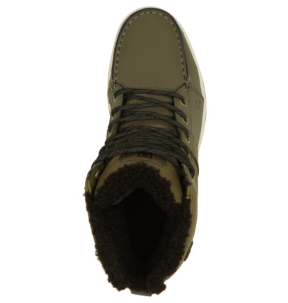 Woodland Leather Lace-up Winter Boots for Men  ADYB700033