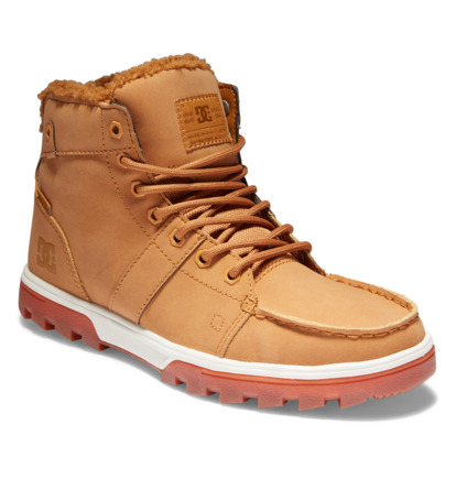 Woodland Leather Lace-up Winter Boots for Men  ADYB700033