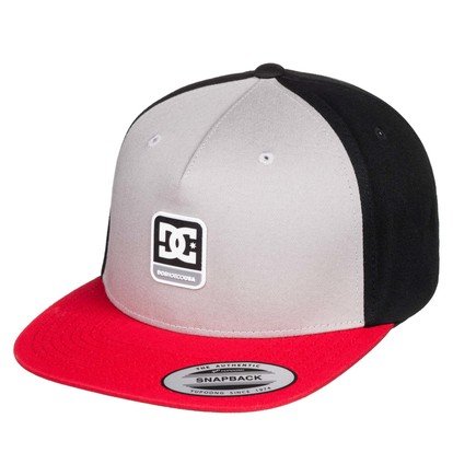 Snapdragger Snapback Cap For Men Gray Dc Shoes dc shoes kopen in de aanbieding