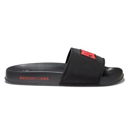 DC SE - Leather Slides Sandals for Men  ADYL100044