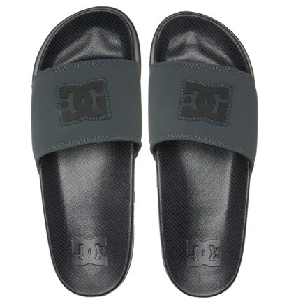 DC SE - Leather Slides Sandals for Men  ADYL100044